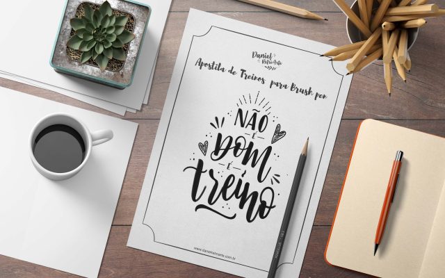 Lettering sem complicação - Aula 1/4 (NOVA) - Curso grátis de