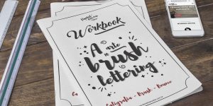 apostila brush lettering daniel retroarte