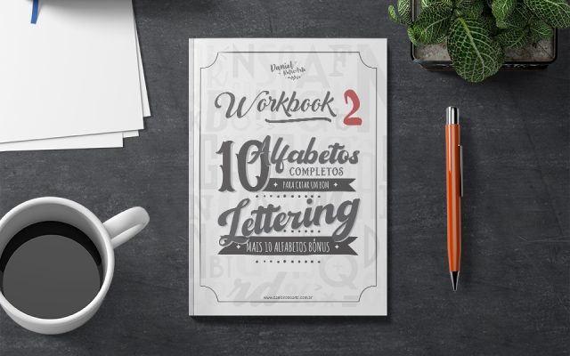 apostila de lettering completa alfabetos