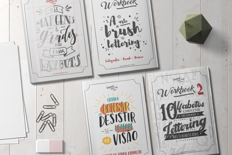 Combo apostilas de lettering